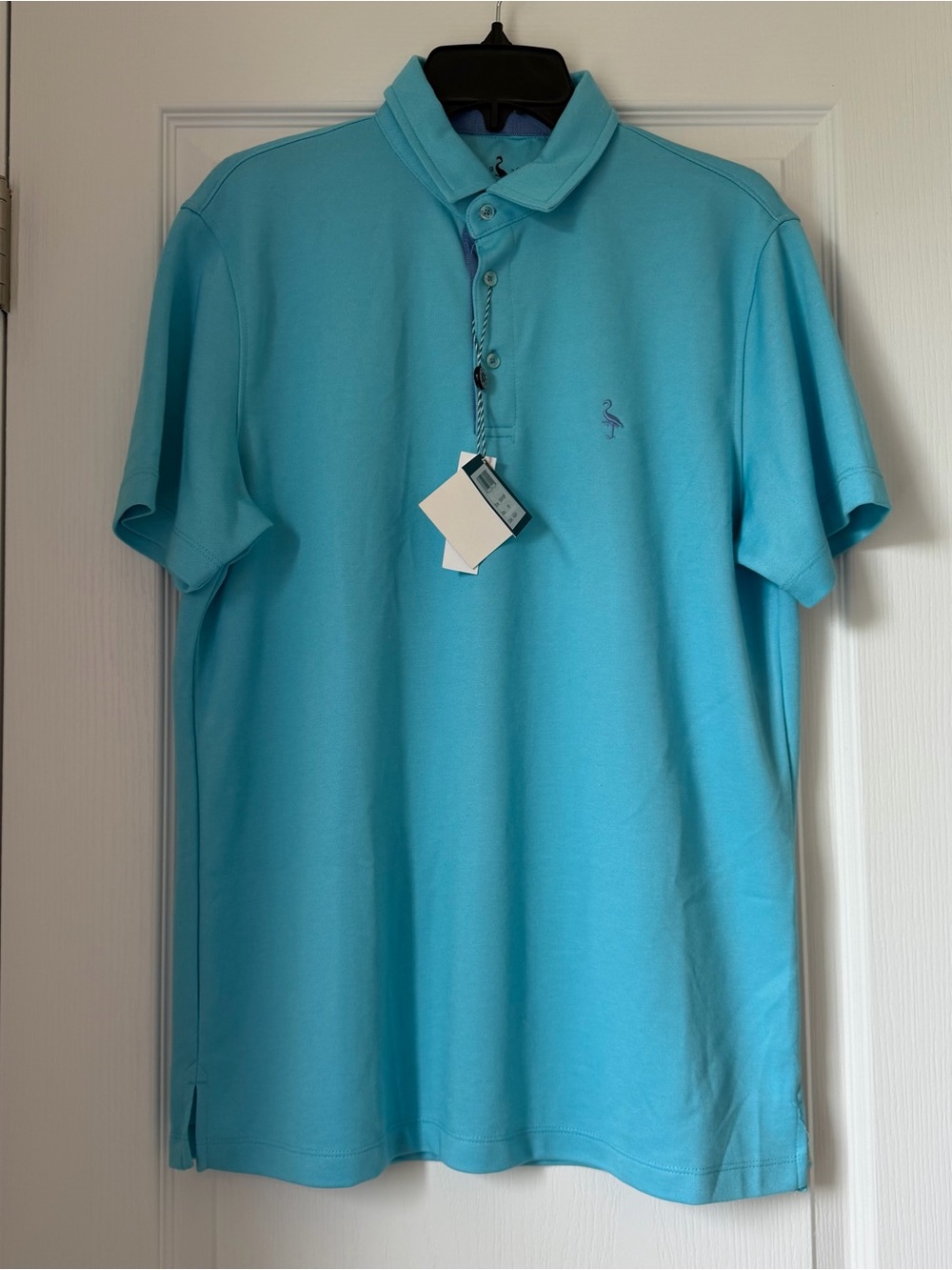 Tailorbyrd Men's Polo Shirt in Aqua
